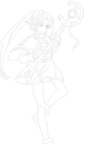 フリーレン線画 by うじさぶ 26/04/19