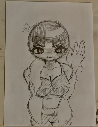 なんか描いてみましたわ by きゃらめる