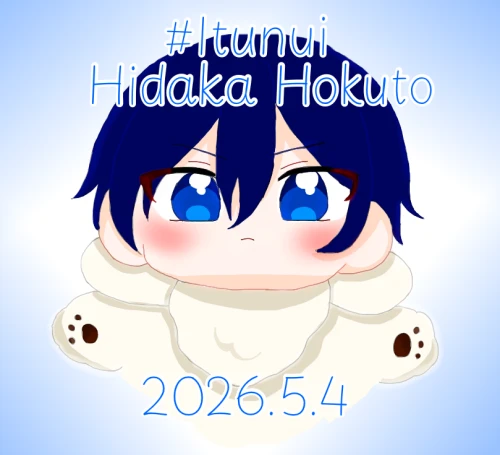 Re: SaKu's illustration💙🎧 by @SaKu_A