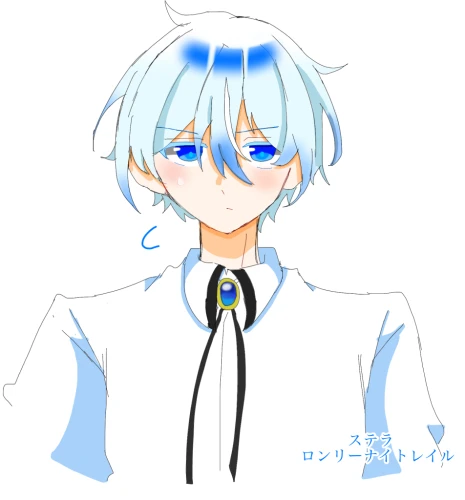 Re: SaKu's illustration💙🎧 by @SaKu_A