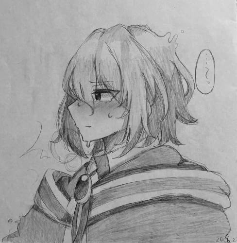 Re: SaKu's illustration💙🎧 by @Saku_A