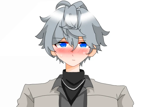 Re: SaKu's illustration💙🎧 by @SaKu_A