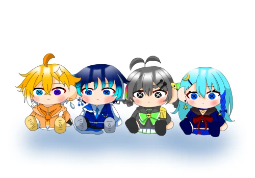 Re: SaKu's illustration💙🎧 by @SaKu_A
