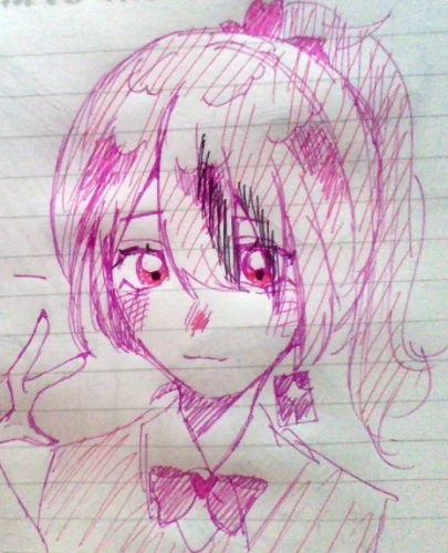 ボールペン落書き by うじうじ