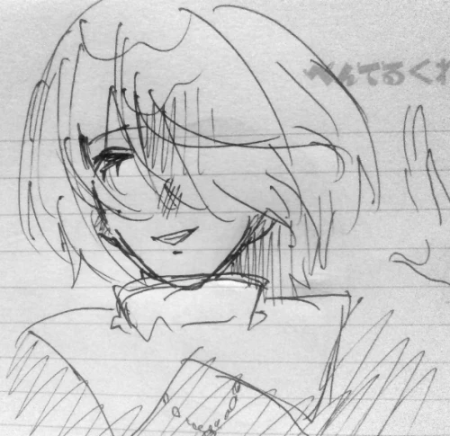 Re: ボールペン落書き by うじうじ