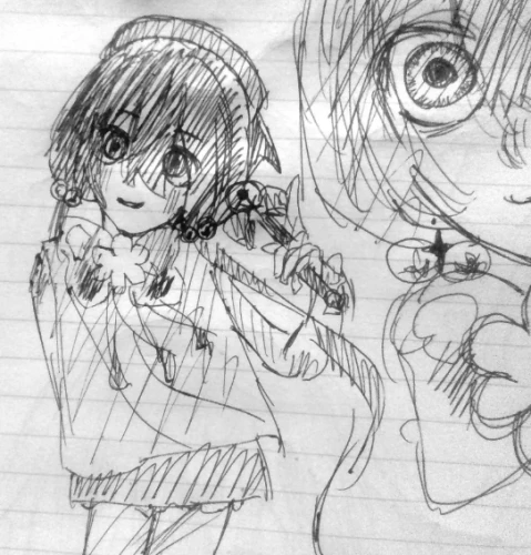 Re: ボールペン落書き by うじうじ