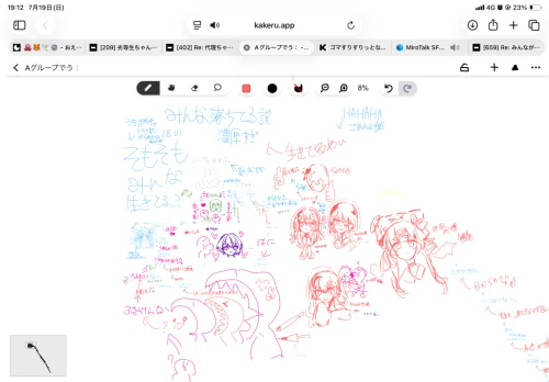 こっちがモノホンの絵茶 by にゃは