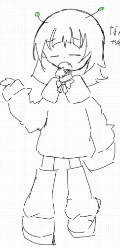 Re: 見た人強制！！みんなの昔の絵見せて〜！！ by うぃぷ。