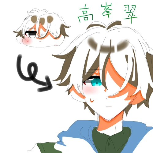 Re: SaKu's illustration💙🎧 by @SaKu_A 2026/07/23 21:30:16