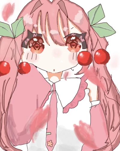 Re: だいぶ前に描いた桜ミク by ことは 2026/07/24 11:32:02