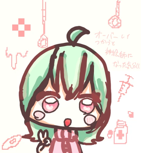 オーバーレイを試して見ただけの絵 by ことは 2026/07/24 15:09:03