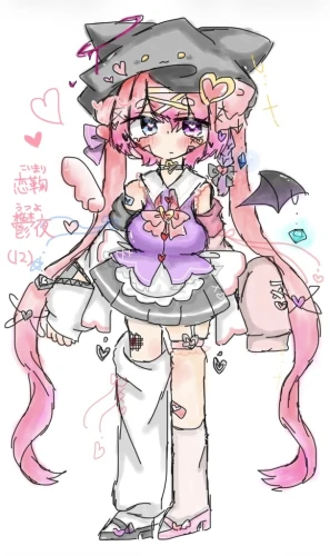 Re: キャラデザ被り防止！代理ちゃん置いていくスレ by ꒰ঌ甘恋桜みるく໒꒱